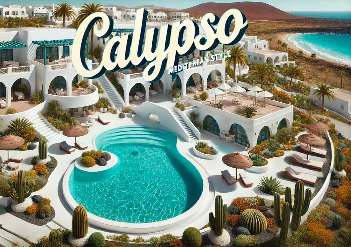 Calypso, apartamento completo con vistas al mar y a la piscina en Costa Teguise Exterior foto